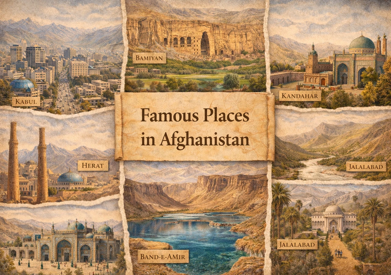 afghanistan-famous-places-collage