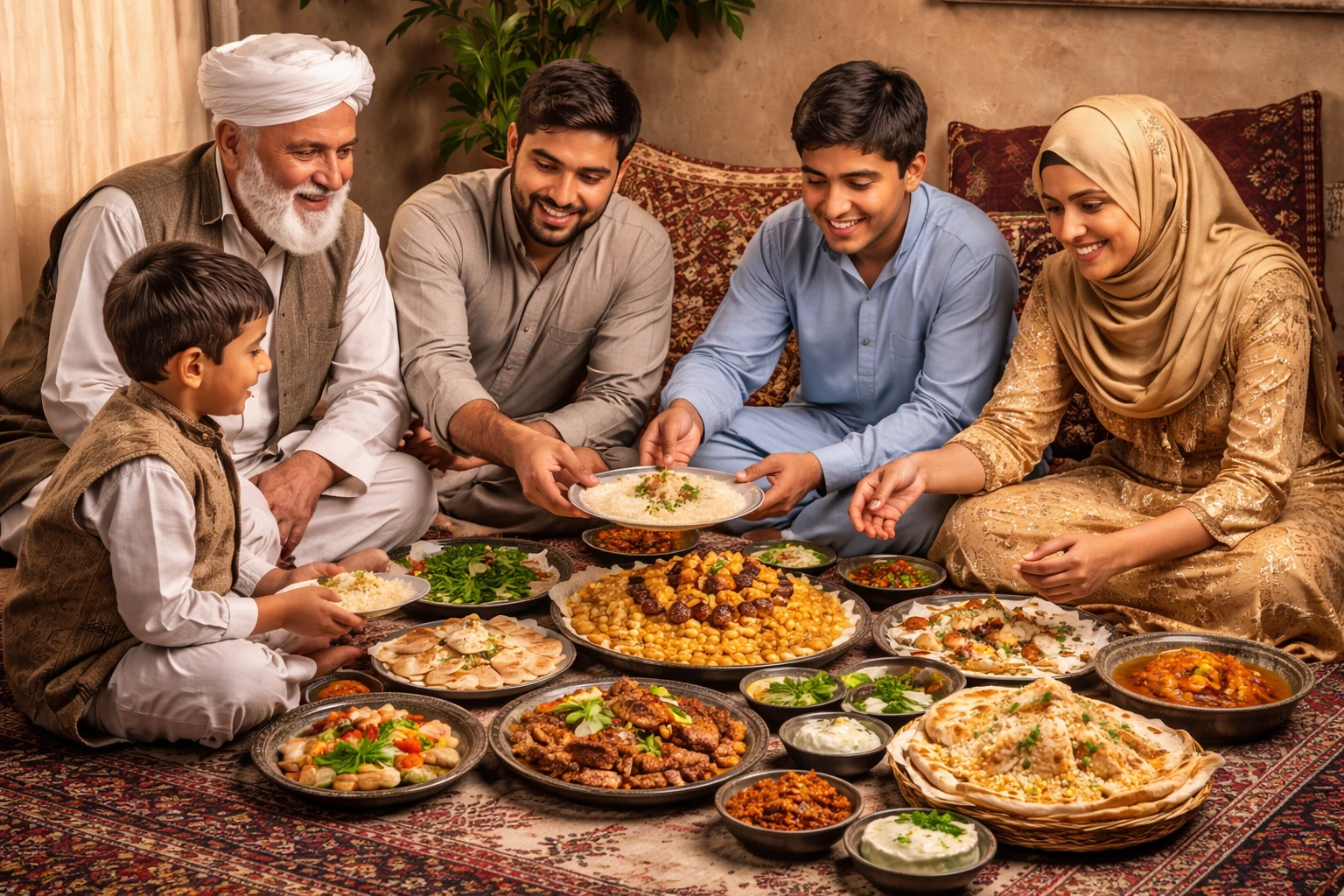 traditional-afghan-family-meal